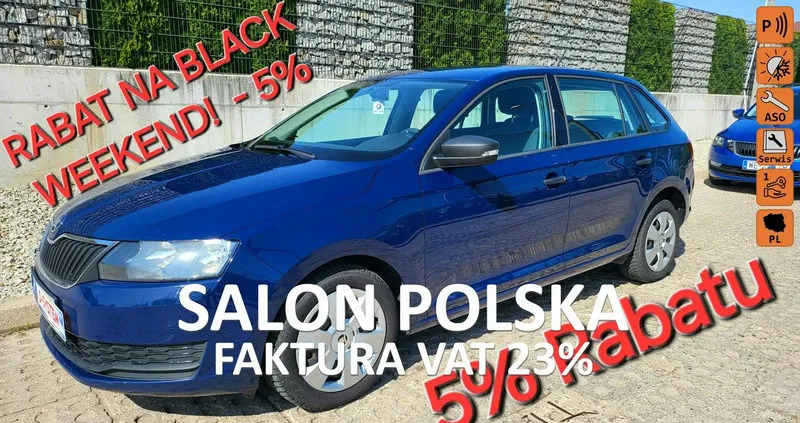 skoda Skoda RAPID cena 27874 przebieg: 170000, rok produkcji 2018 z Olesno